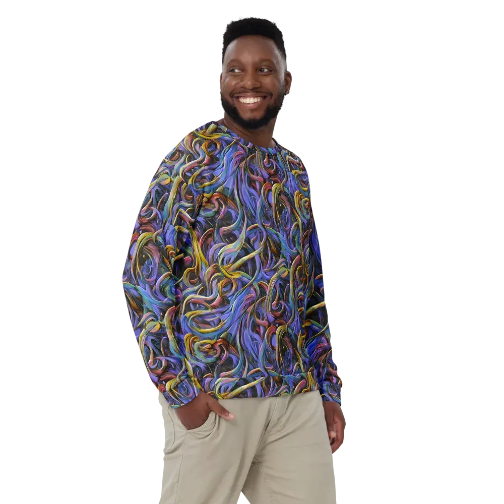 Tanning Twirl on Sweatshirt — Front