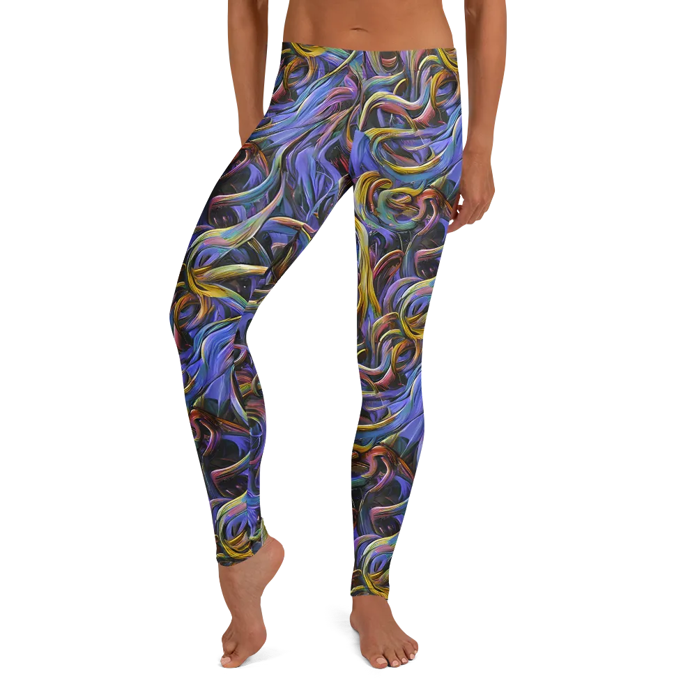 Tanning Twirl on Leggings — Front