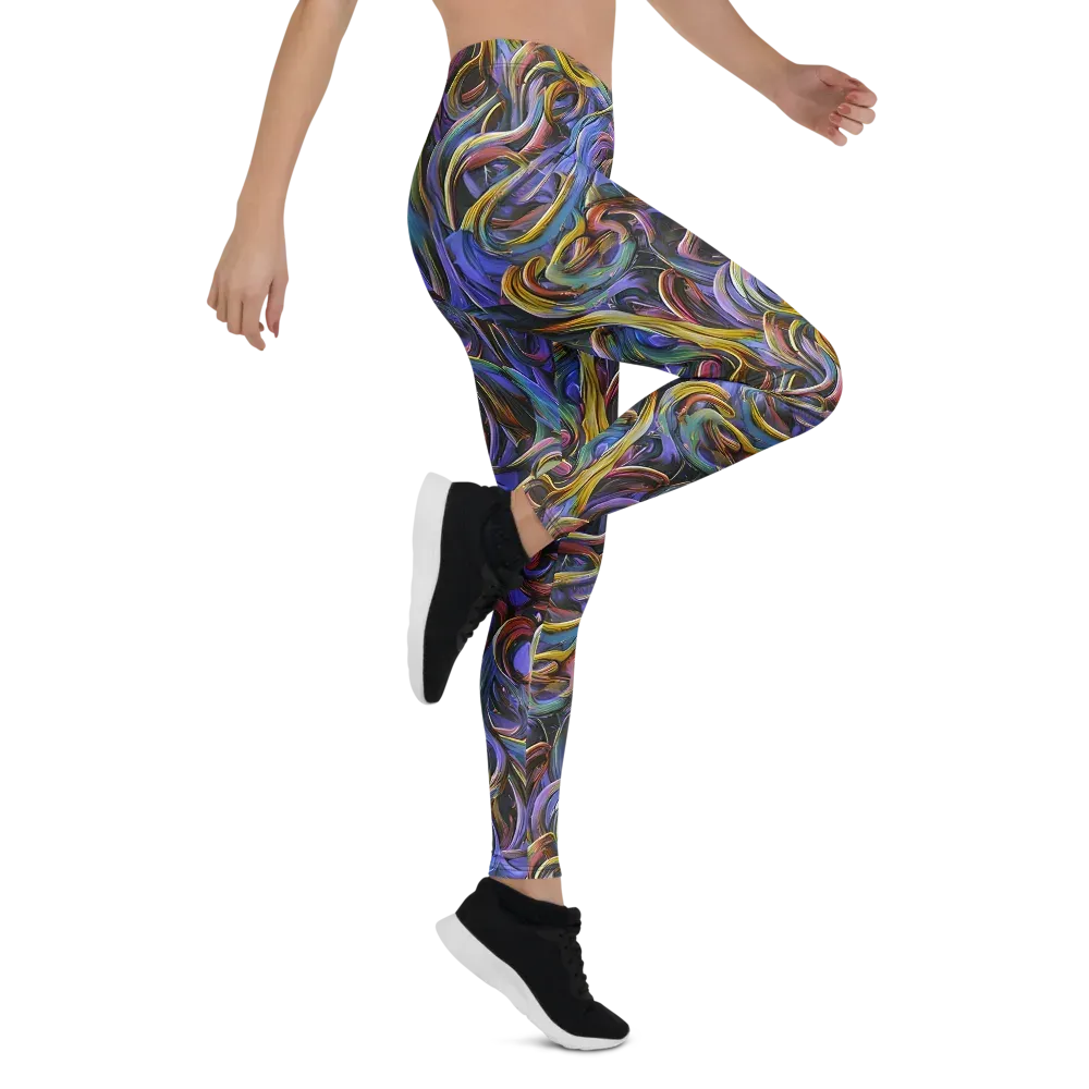 Tanning Twirl on Leggings — Right