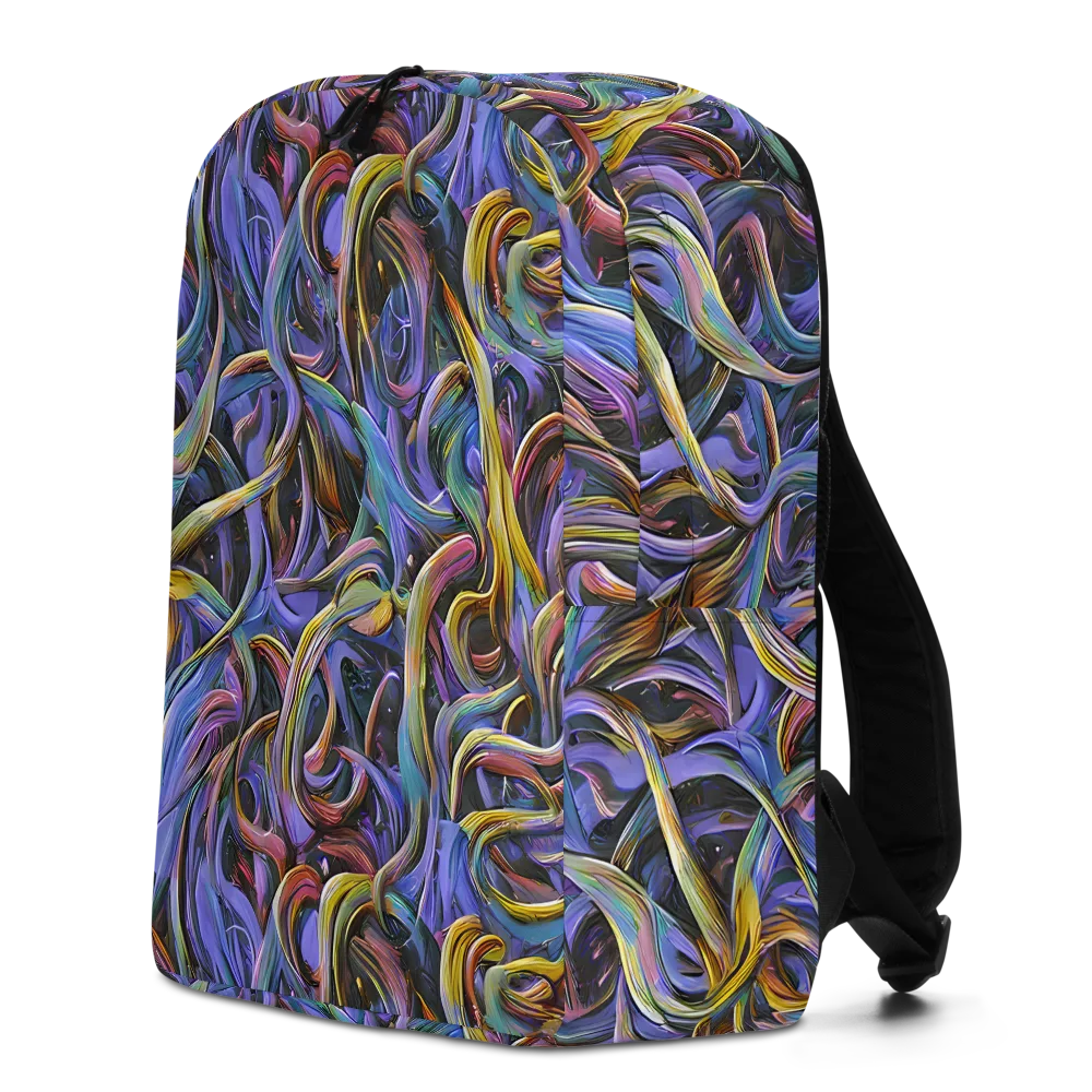 Tanning Twirl on Minimalist Backpack — Left
