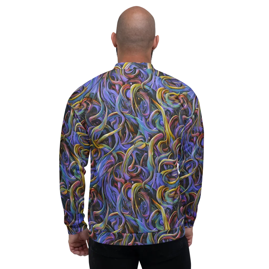 Tanning Twirl on Bomber Jacket — Back