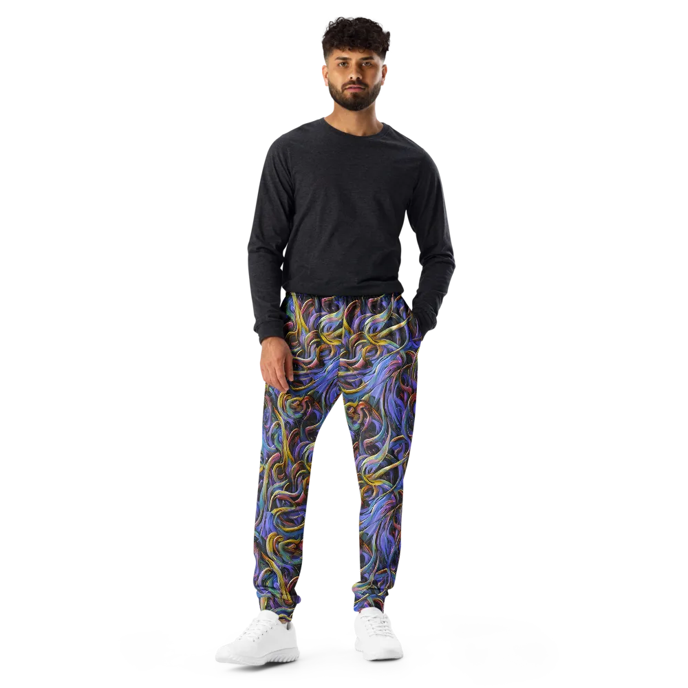 Tanning Twirl on Men's Joggers — Front