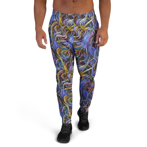 Tanning Twirl on a Men's Joggers