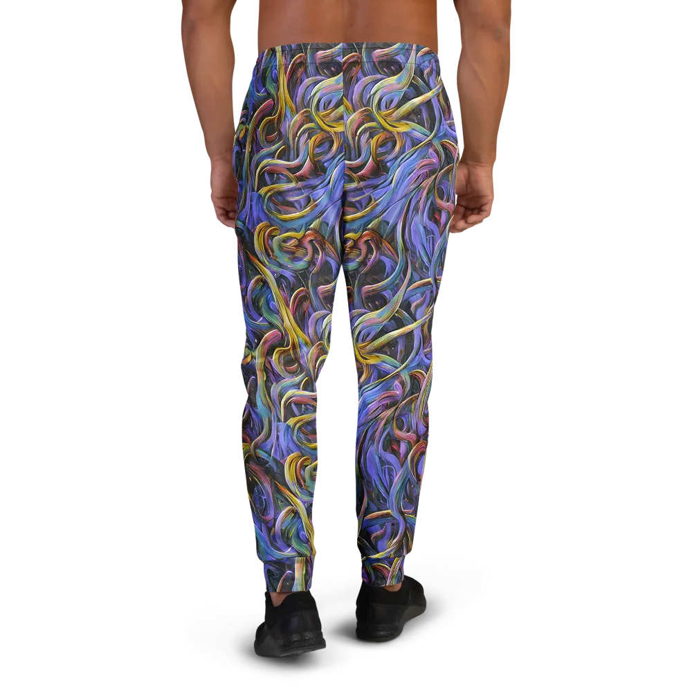 Tanning Twirl on Men's Joggers — Back