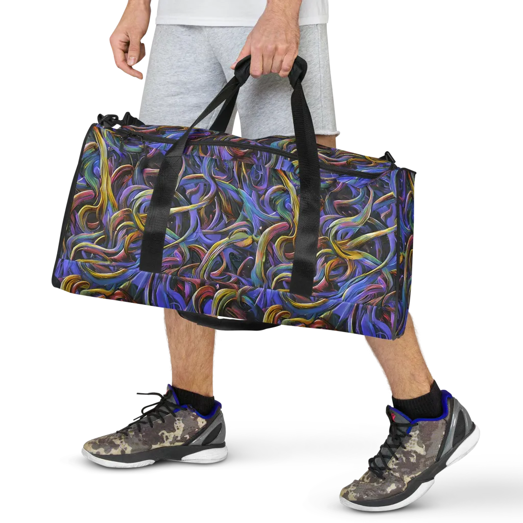 Tanning Twirl on Duffle Bag — Front