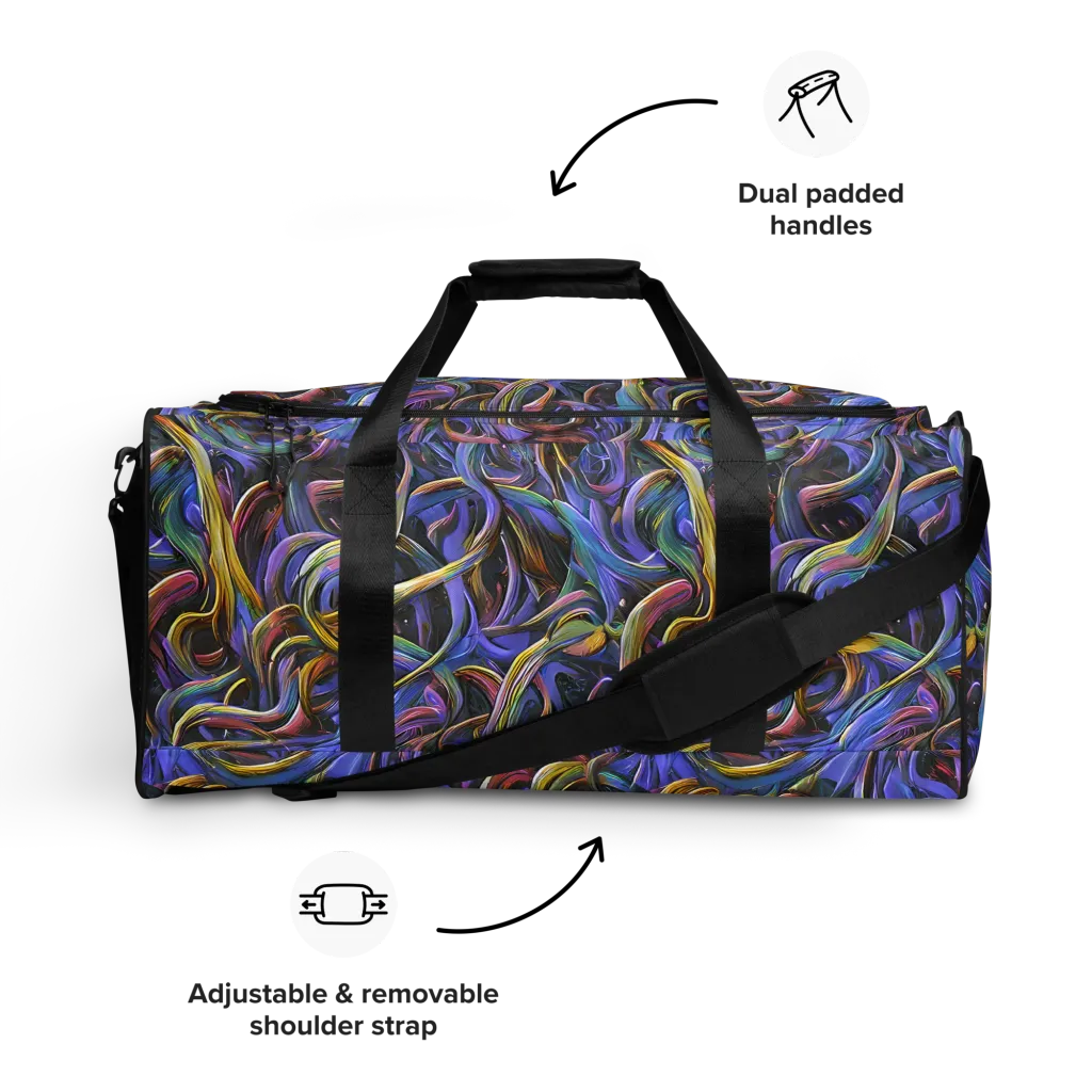 Tanning Twirl on Duffle Bag — Front