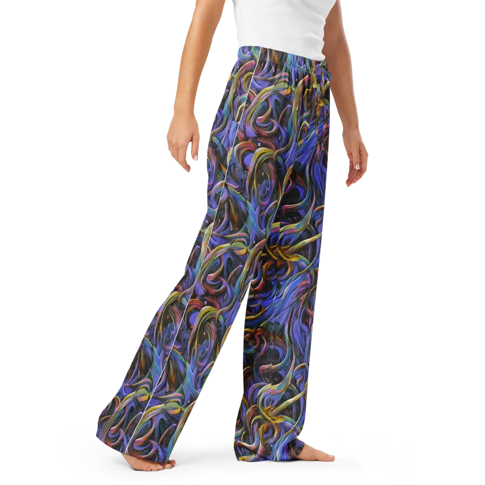 Tanning Twirl on Women's Pajama Pants — Right Front