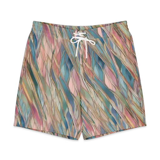 Ribbon Tide on a Men's Board Shorts