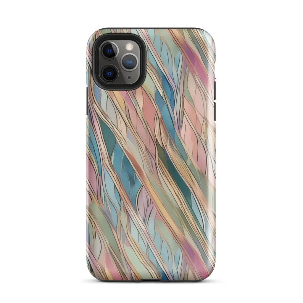 Ribbon Tide on Tough Case for iPhone® — Front