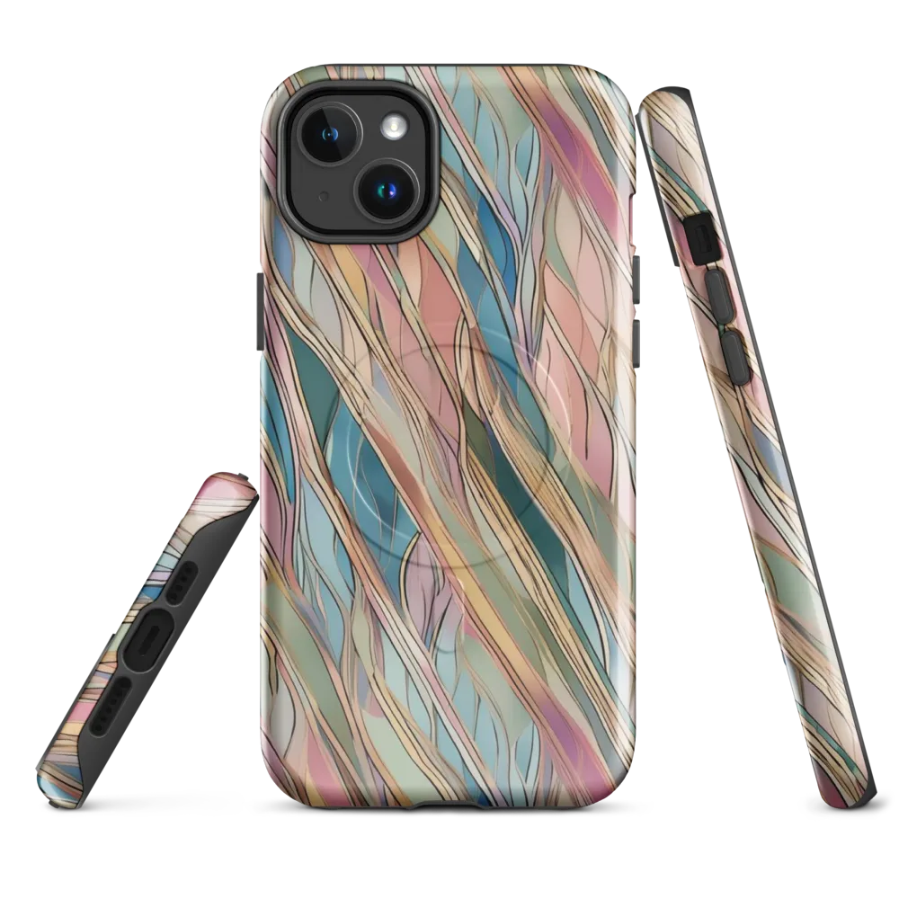 Ribbon Tide on MagSafe Tough Case for iPhone® — Front