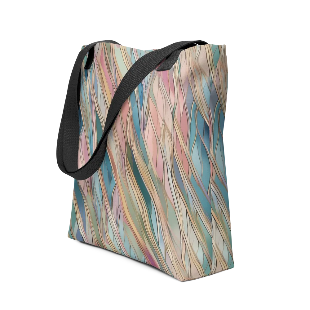 Ribbon Tide on Tote Bag — Front