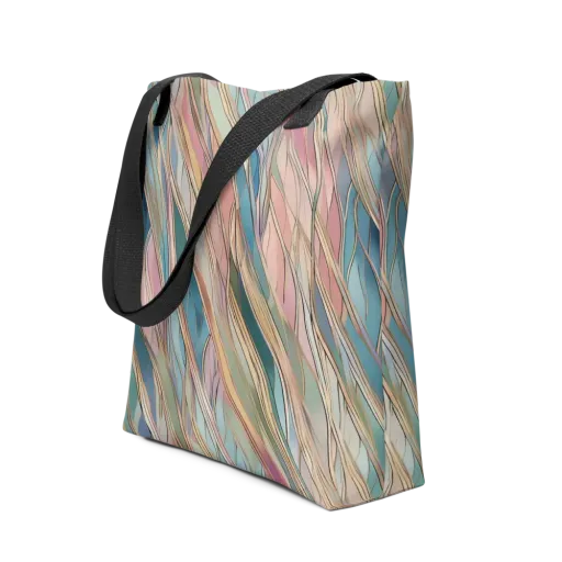 Ribbon Tide on a Tote Bag