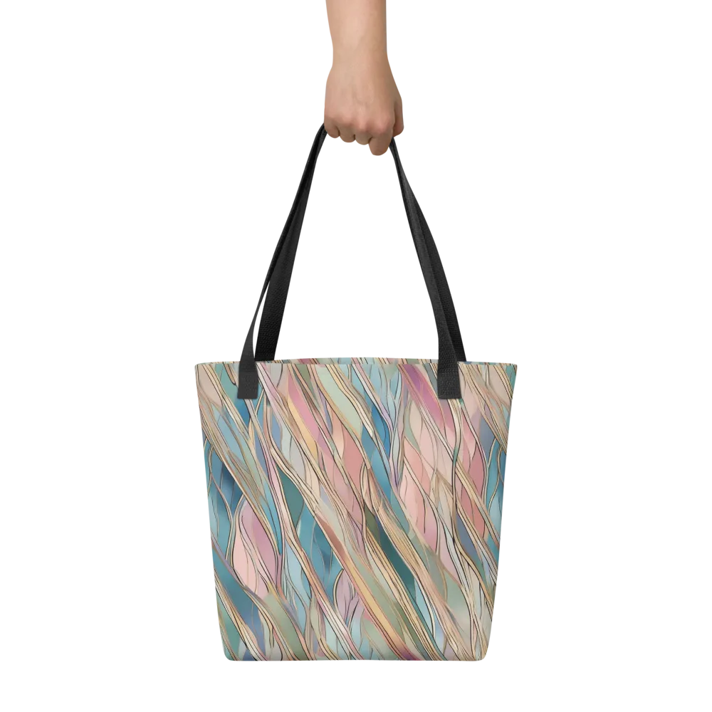 Ribbon Tide on Tote Bag — Front