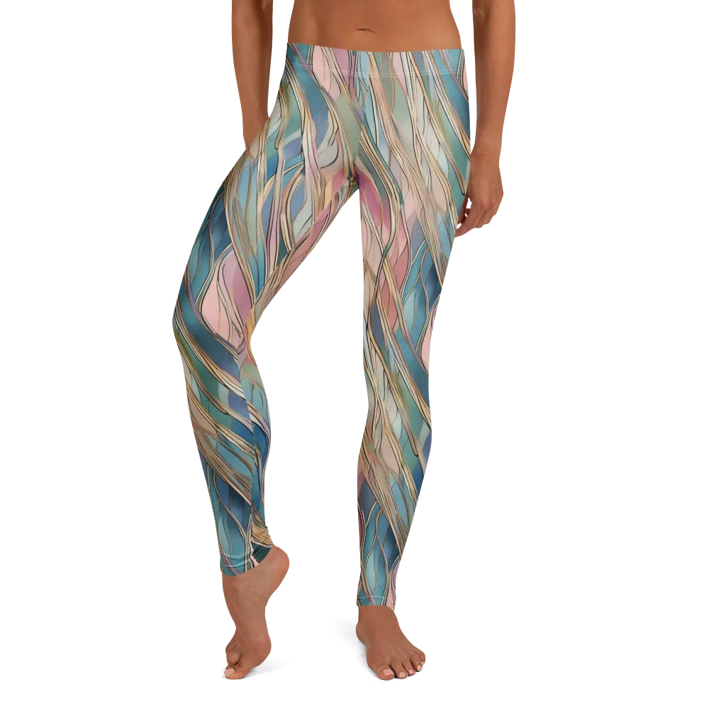 Ribbon Tide on Leggings — Front