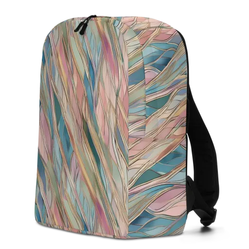 Ribbon Tide on Minimalist Backpack