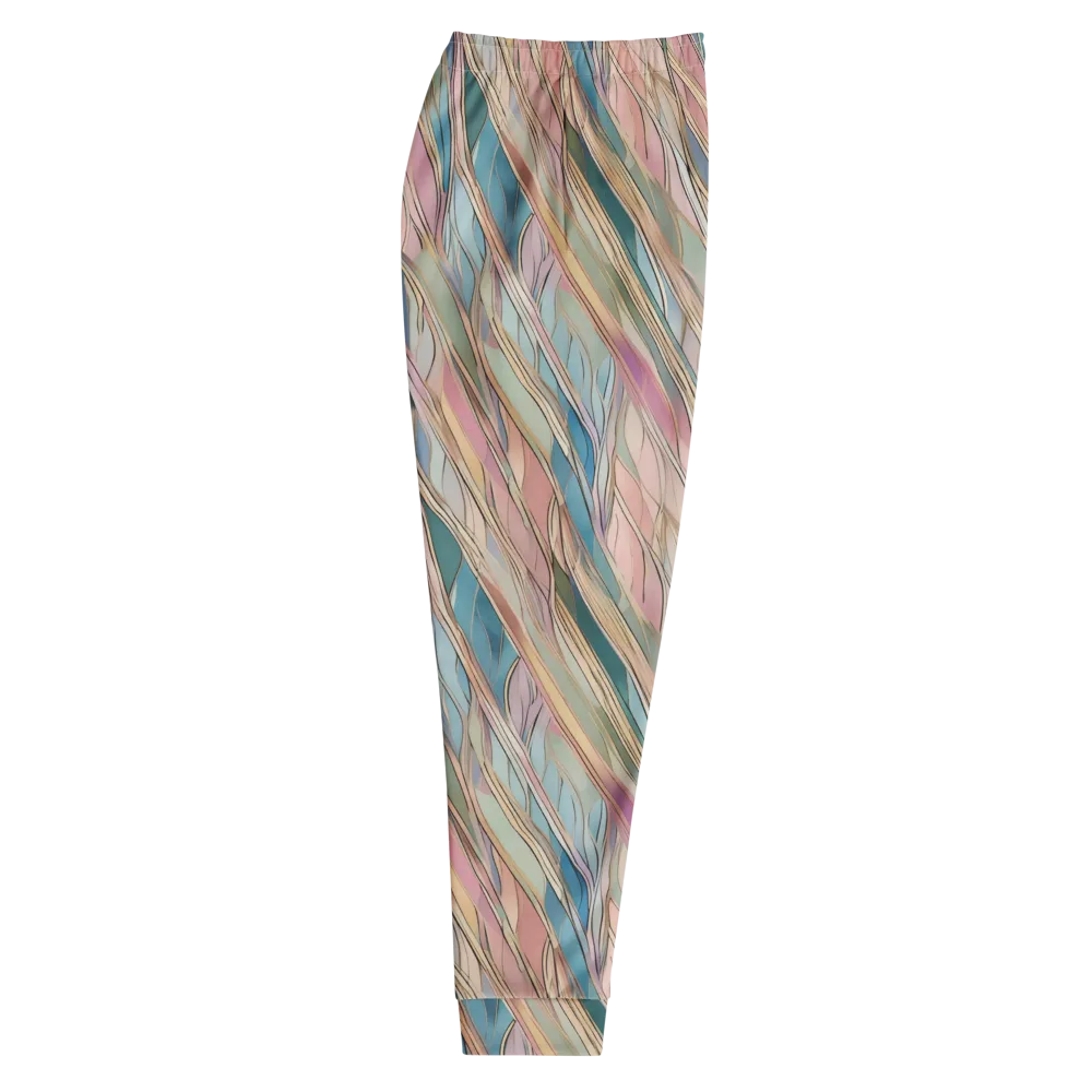 Ribbon Tide on Men's Joggers — Right