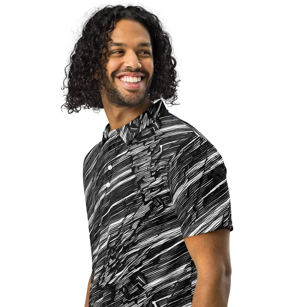 Ward's Whirlwind on Men's Slim Fit Polo Shirt — Left Front