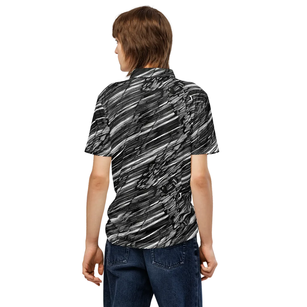 Ward's Whirlwind on Men's Slim Fit Polo Shirt — Back