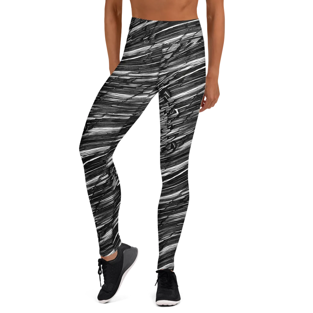 Ward's Whirlwind on Yoga Leggings — Front