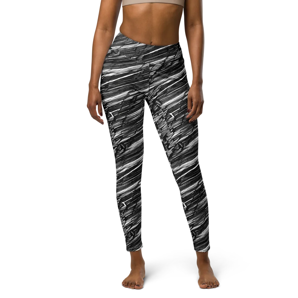 Ward's Whirlwind on Yoga Leggings — Front