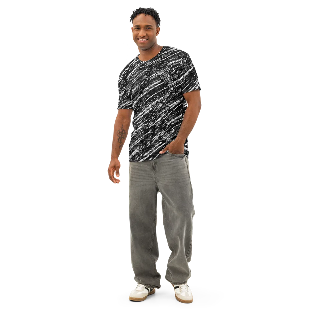 Ward's Whirlwind on Men's Cotton Crew Neck T-Shirt — Front