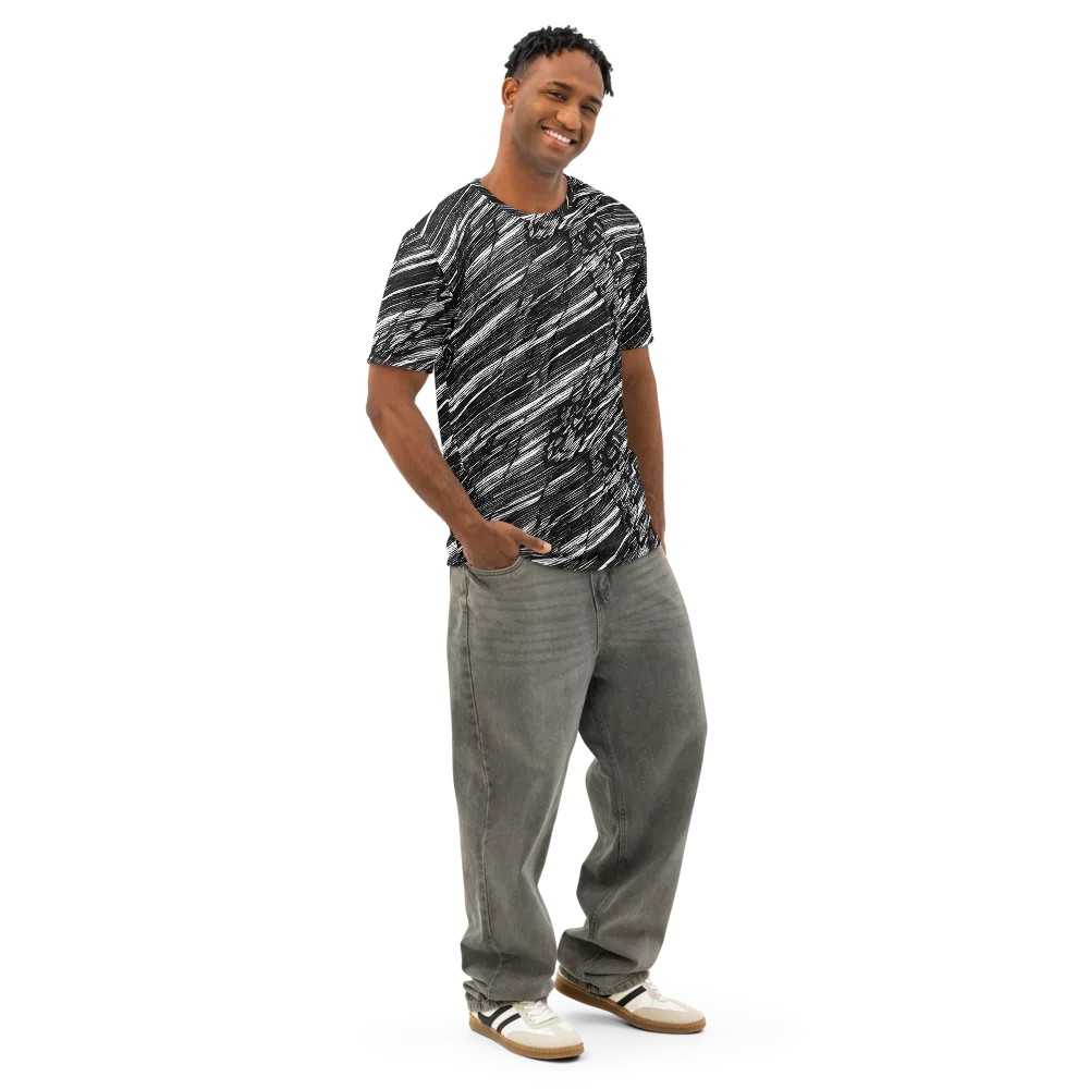 Ward's Whirlwind on Men's Cotton Crew Neck T-Shirt — Right Front