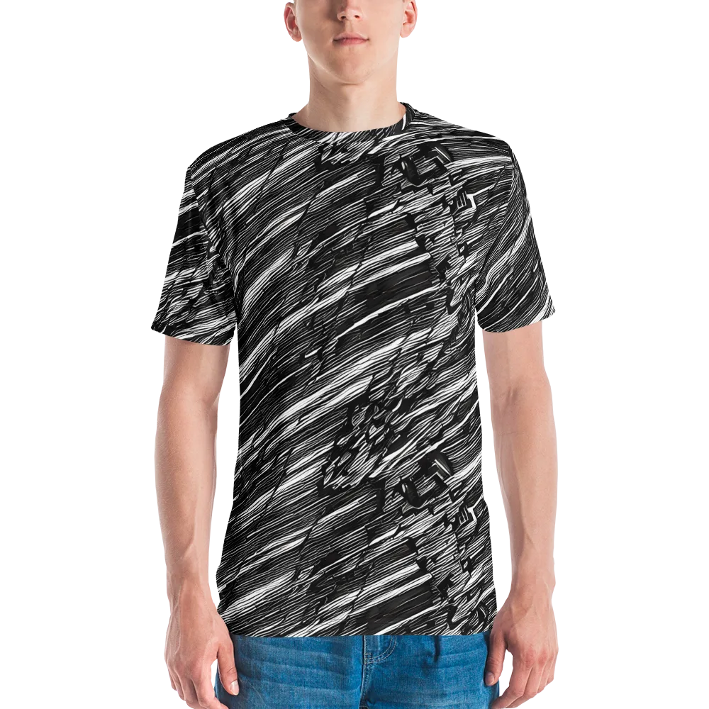 Ward's Whirlwind on Men's Crew Neck T-Shirt — Front