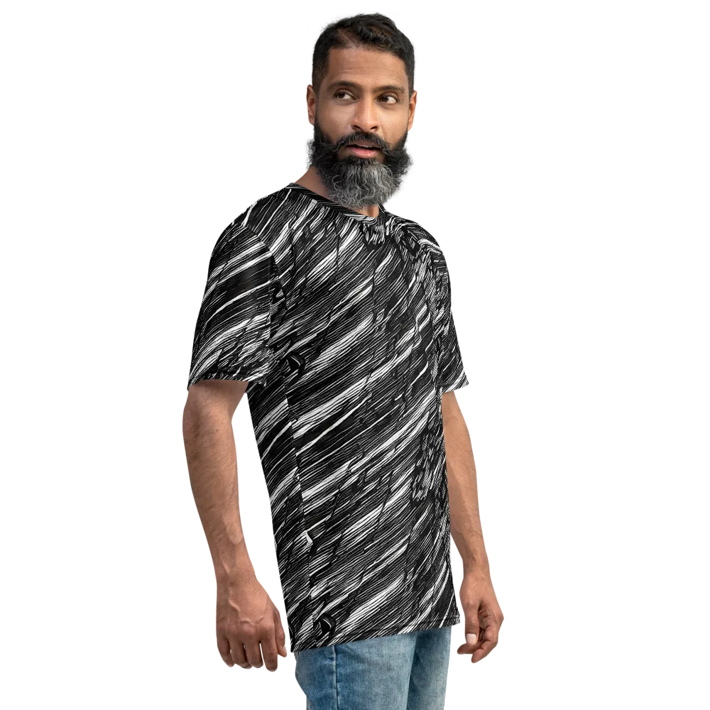 Ward's Whirlwind on Men's Crew Neck T-Shirt — Right