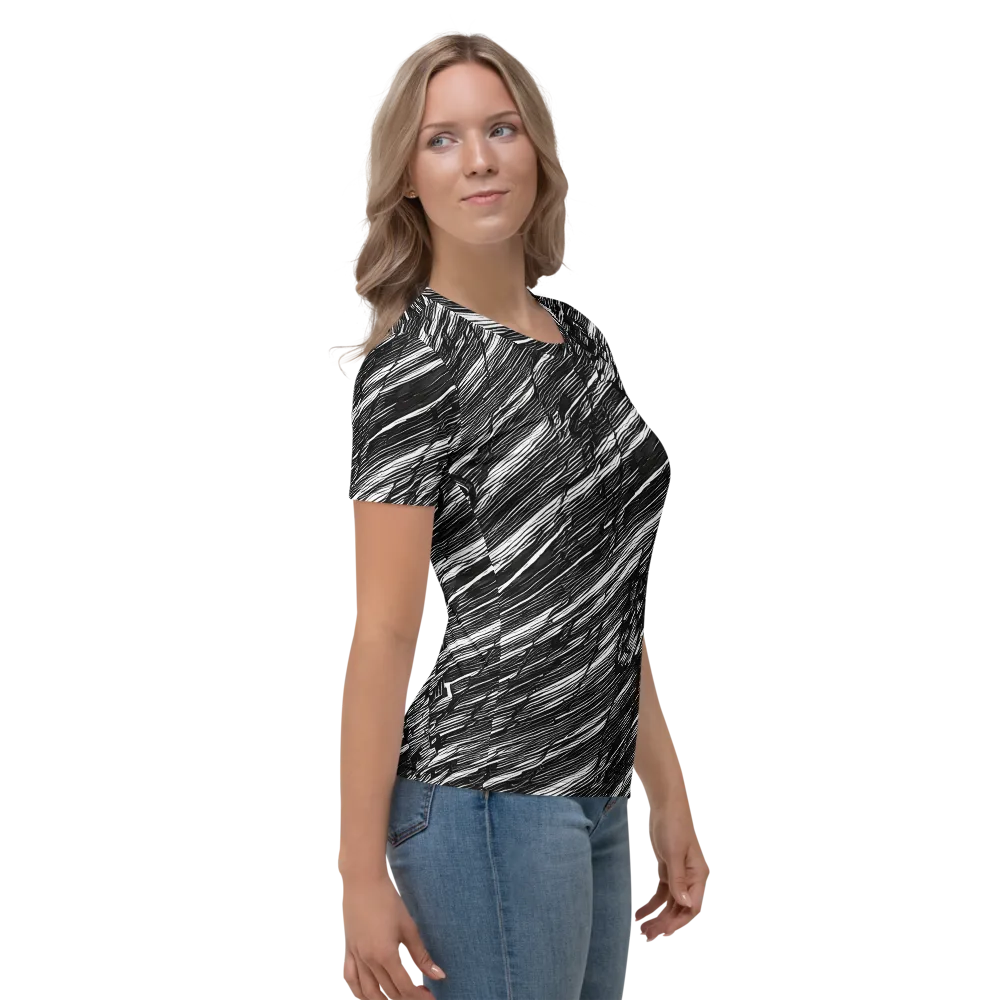 Ward's Whirlwind on Women's Crew Neck T-Shirt — Right