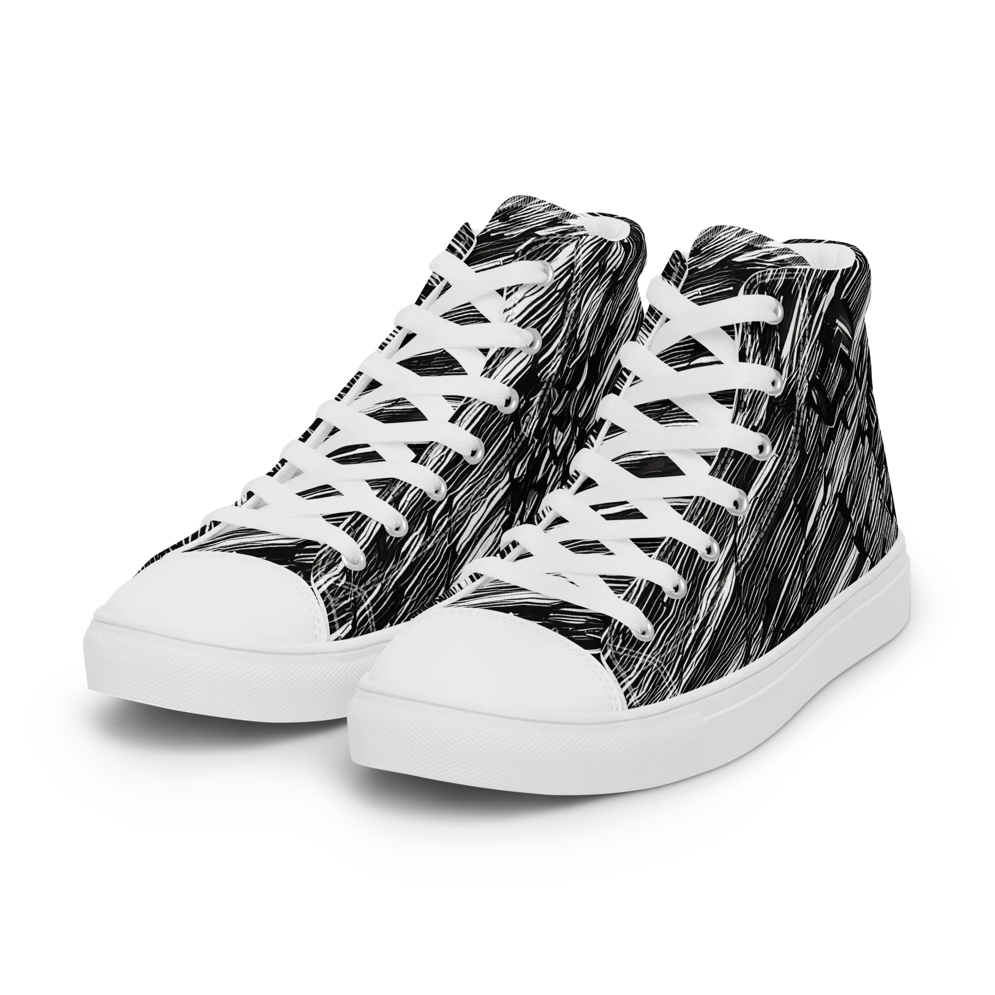 Ward's Whirlwind on Women's High Top Canvas Shoes — Left Front