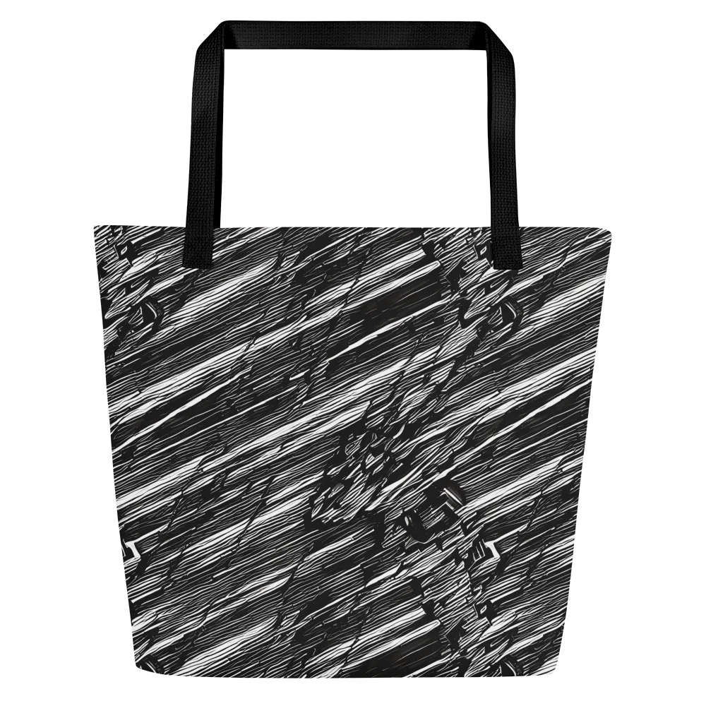 Ward's Whirlwind on Large Tote Bag W/ Pocket — Front
