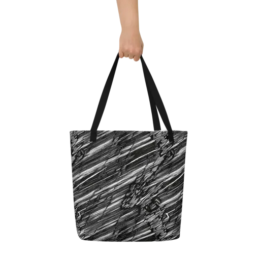 Ward's Whirlwind on a Large Tote Bag W/ Pocket