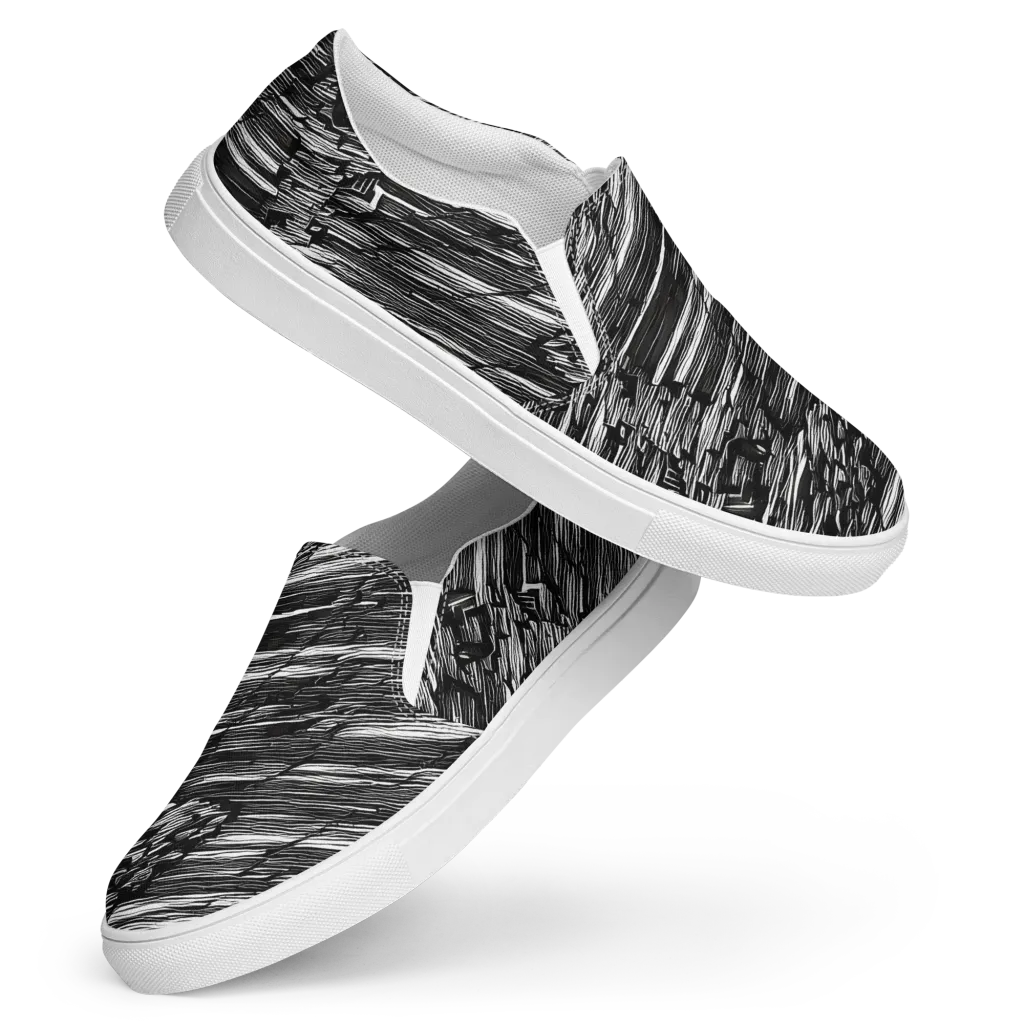 Ward's Whirlwind on Women's Slip-On Canvas Shoes — Front