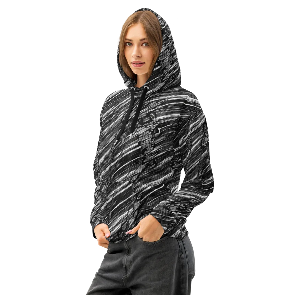 Ward's Whirlwind on Cotton Hoodie — Left Front