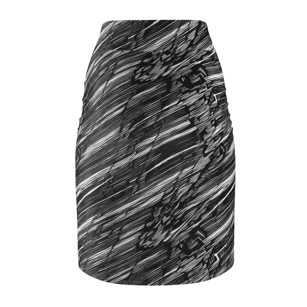Ward's Whirlwind on Pencil Skirt — Back