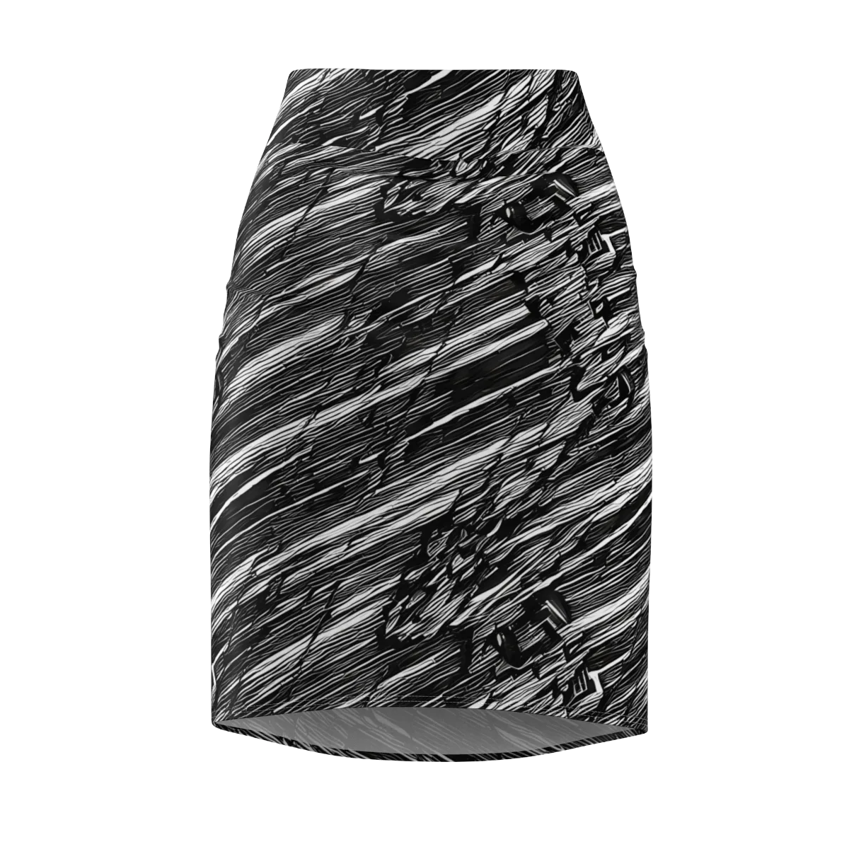 Ward's Whirlwind on Pencil Skirt — Front