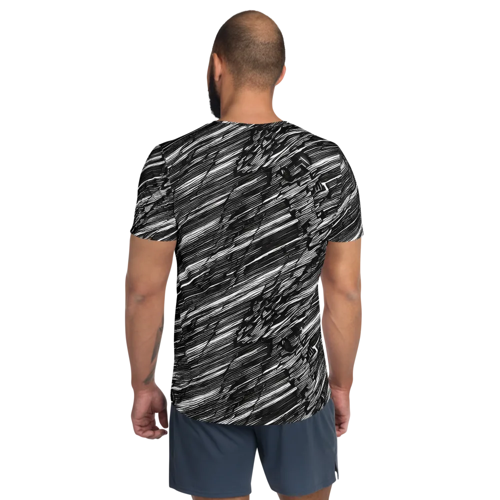 Ward's Whirlwind on Men's Athletic T-Shirt — Back