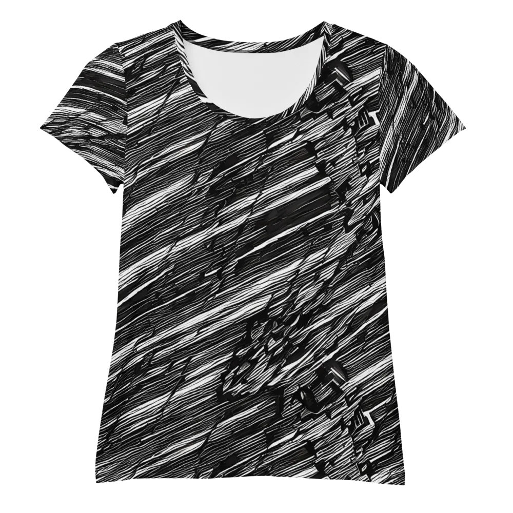Ward's Whirlwind on Women's Athletic T-Shirt — Front