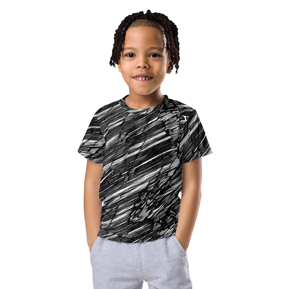 Ward's Whirlwind on Kids Crew Neck T-Shirt — Front