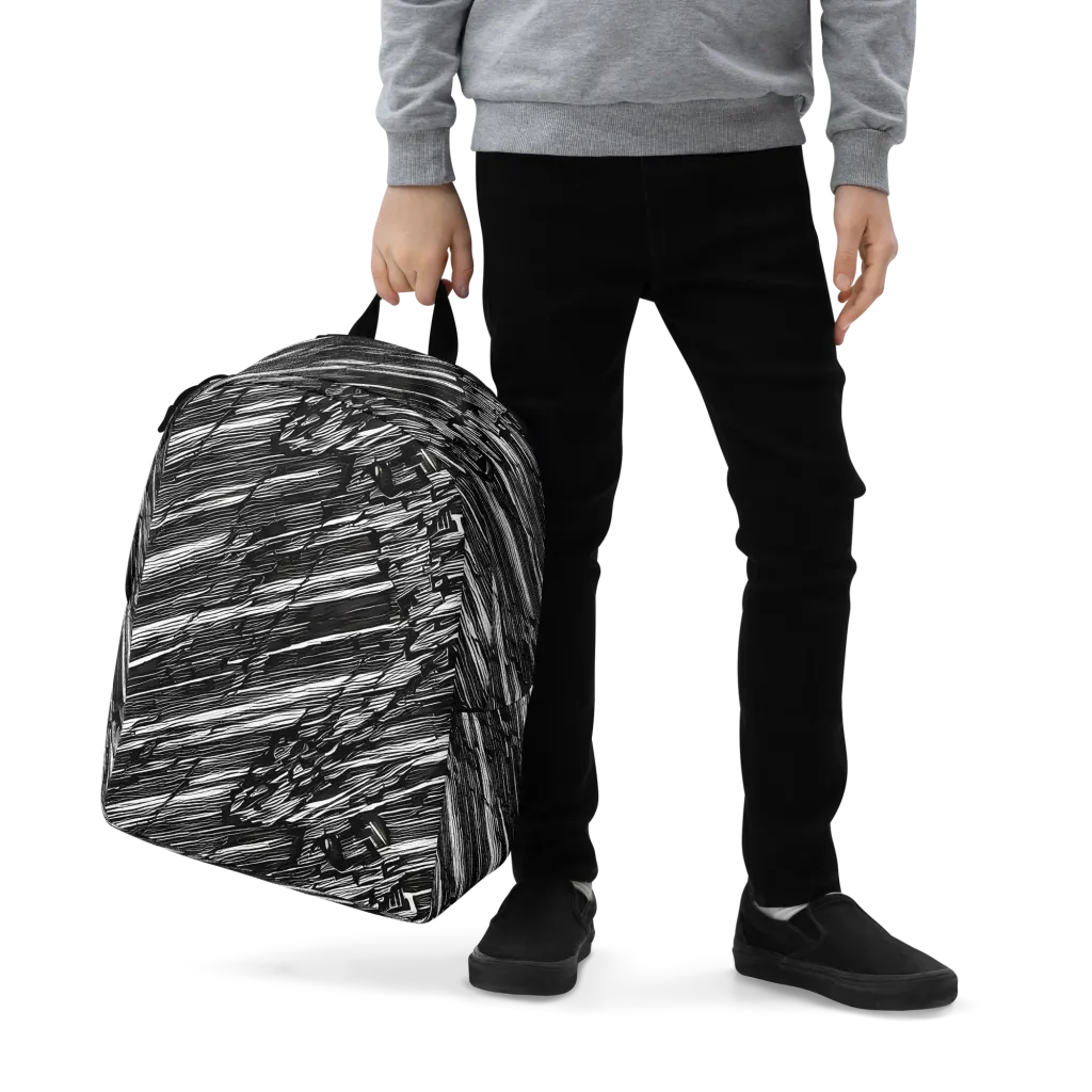 Ward's Whirlwind on Minimalist Backpack — Zoomed-in