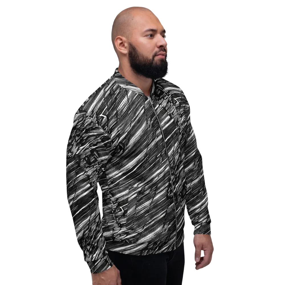Ward's Whirlwind on Bomber Jacket — Right