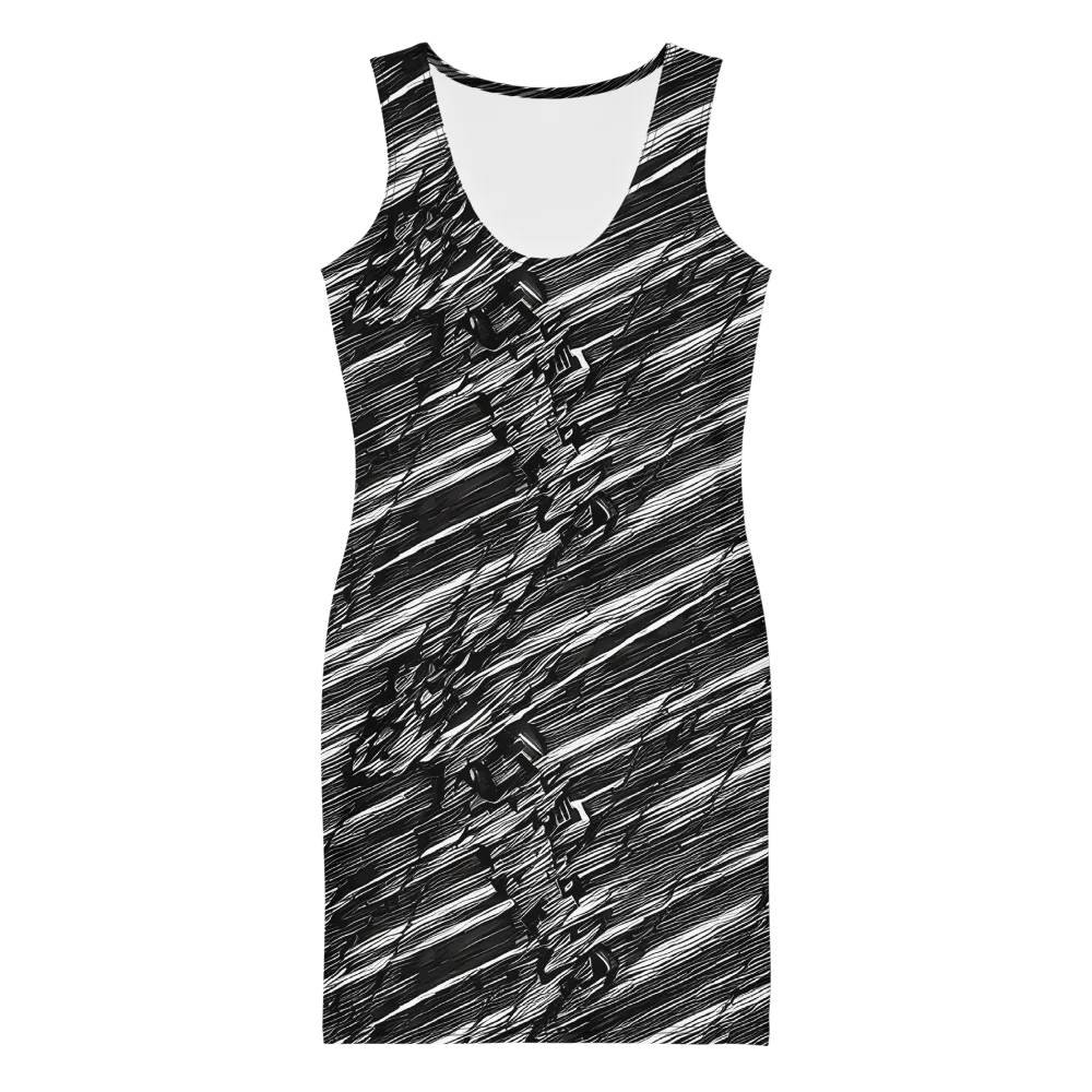 Ward's Whirlwind on Bodycon Dress — Front