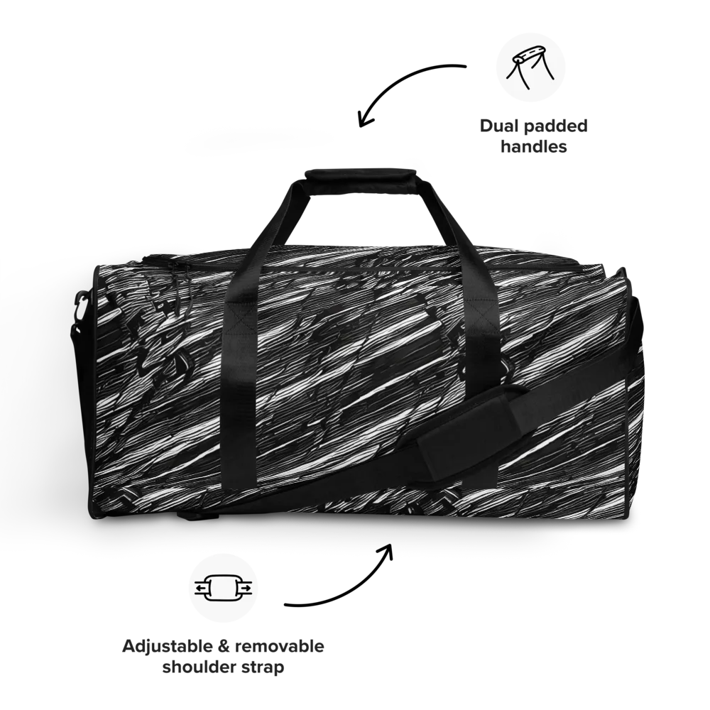 Ward's Whirlwind on Duffle Bag — Front