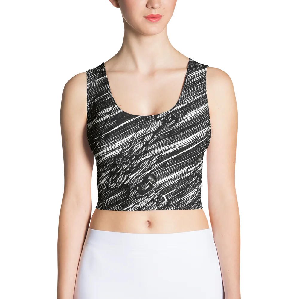 Ward's Whirlwind on Crop Top — Front