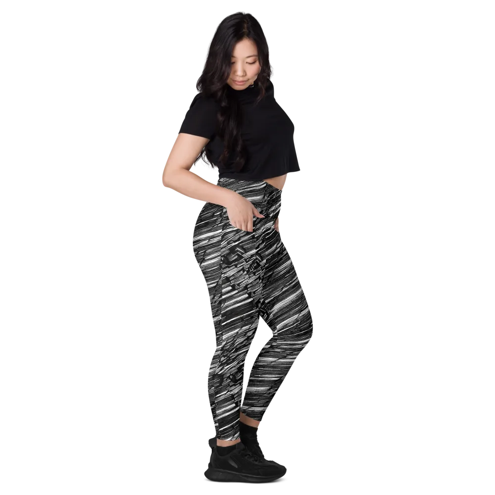 Ward's Whirlwind on Leggings with Pockets — Right