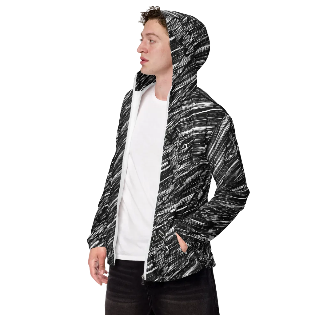 Ward's Whirlwind on Men's Windbreaker — Left Front