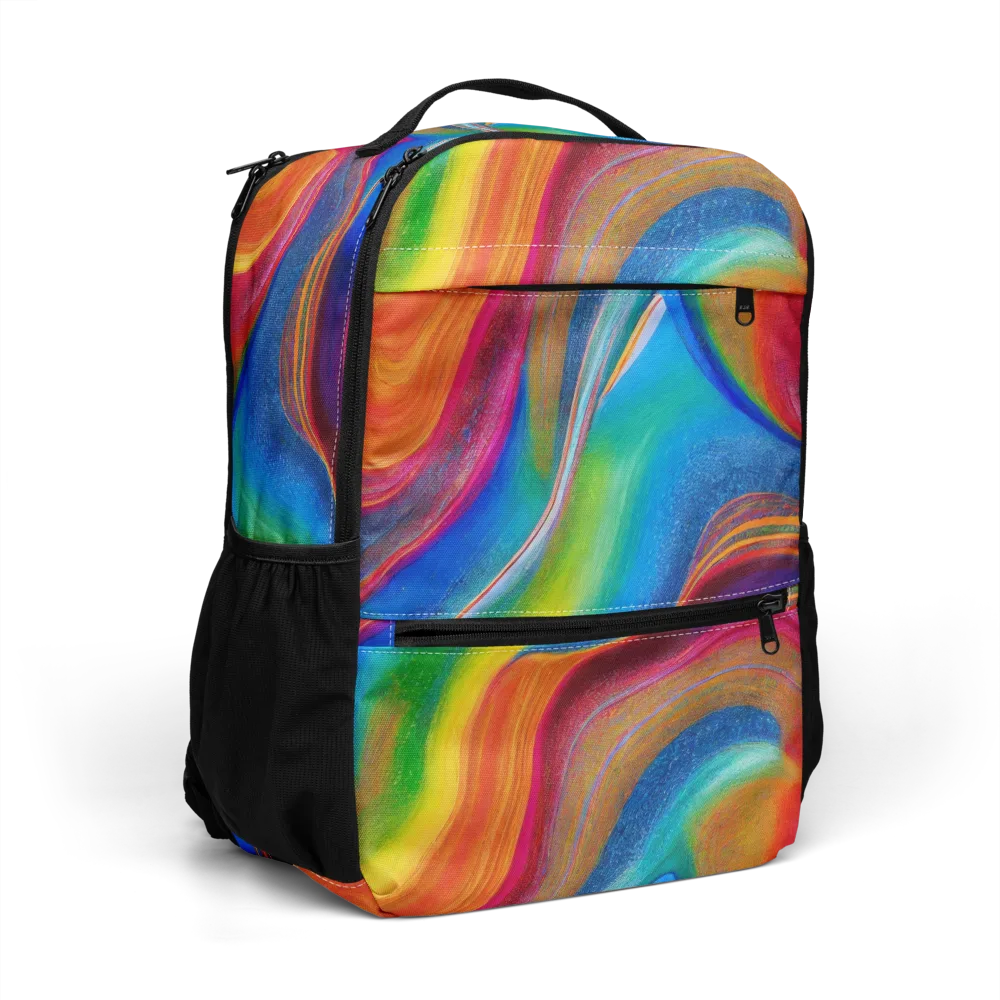 Aurora Fold on Utility Backpack — Right Front