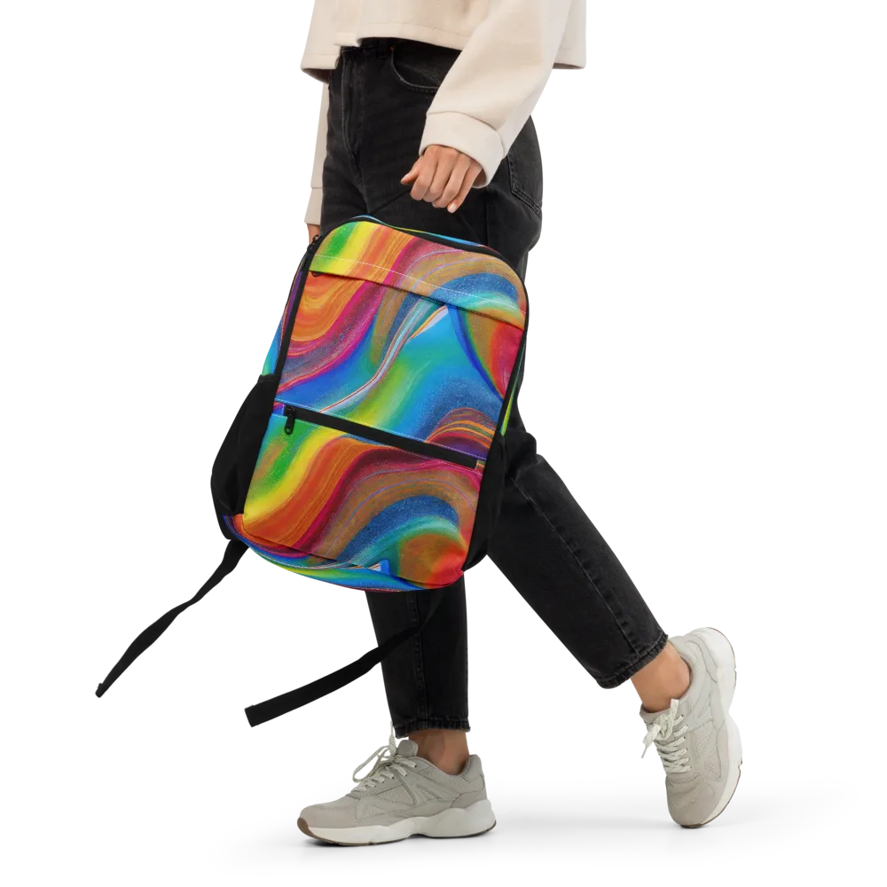Aurora Fold on Utility Backpack — Front
