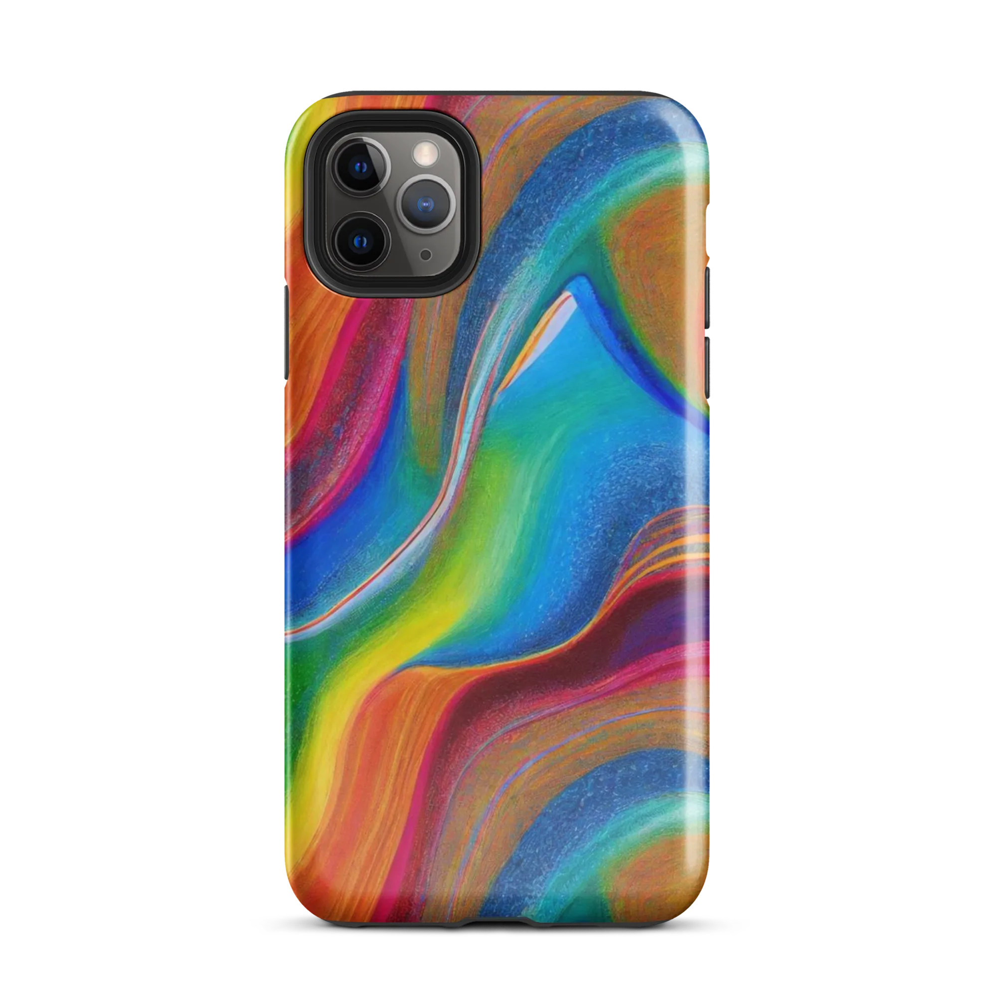 Aurora Fold on Tough Case for iPhone® — Front