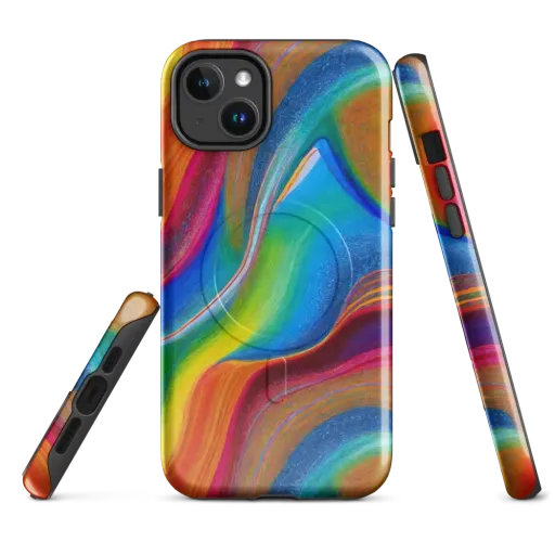 Aurora Fold on MagSafe Tough Case for iPhone®